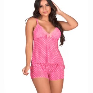 Baby Doll em Liganete estampada – Regina