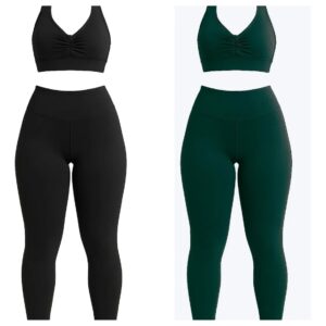Conjunto Legging Top Feminino Suplex Fitness
